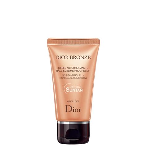 dior bronze tanning gel.